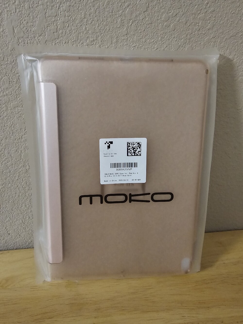 Moko Rose Gold Folio Tablet Case